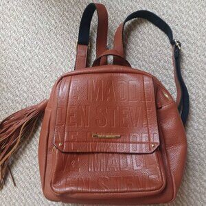 Steve Madden faux leather backpack